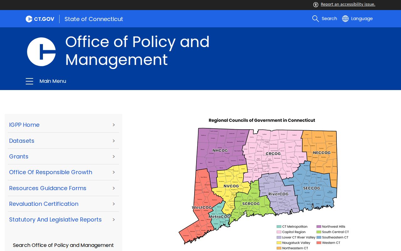 Wethersfield neighbors Capitol Planning Region overview